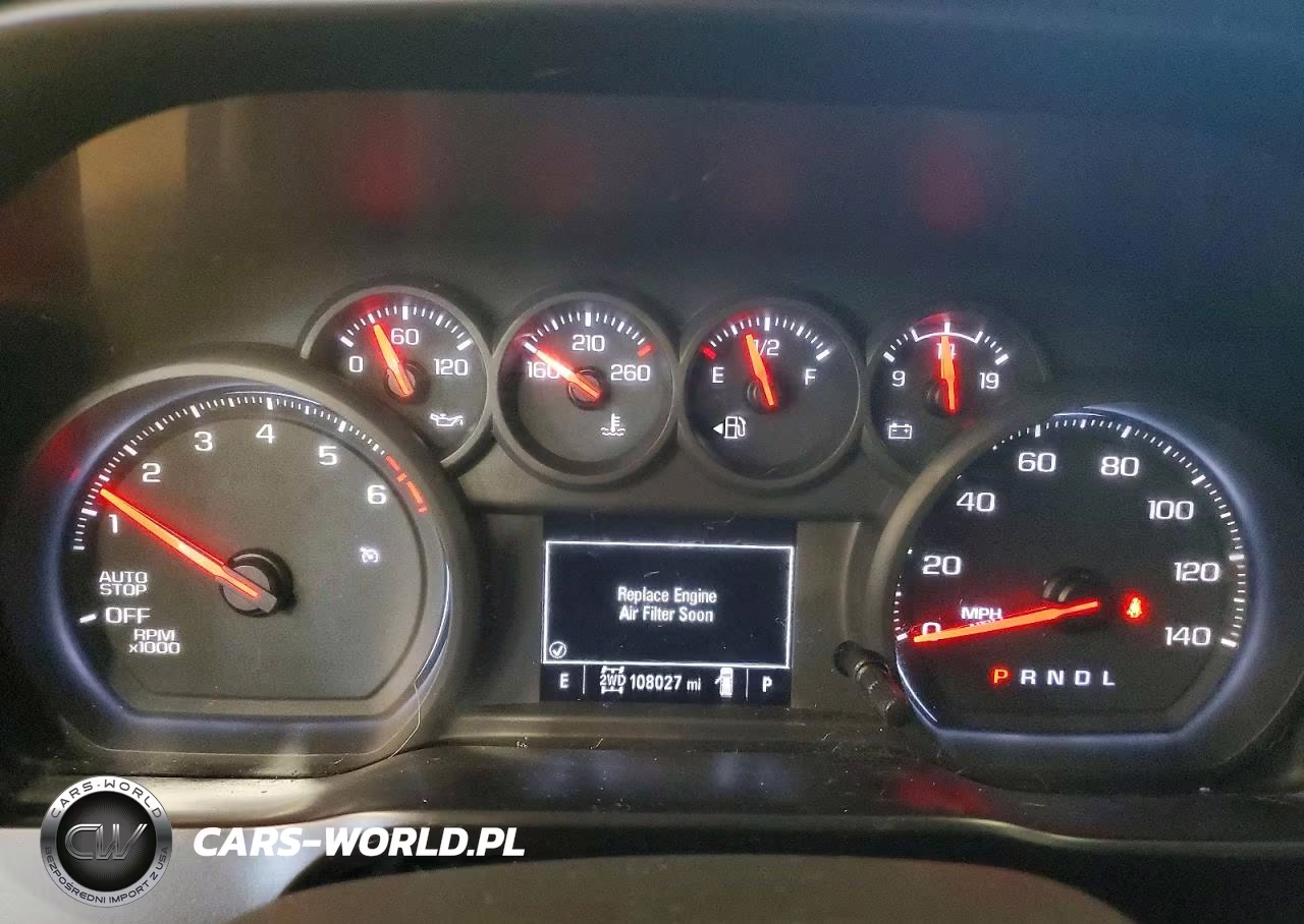 2020 Chevrolet Silverado K1500 Custom VIN:3GCPYBEK5LG241274 - 9