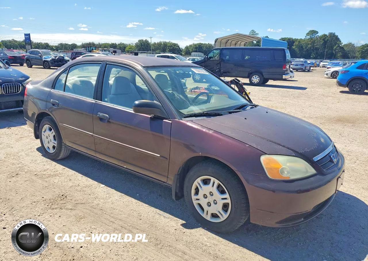 2001 Honda Civic Lx VIN:2HGES16551H541830 - 4