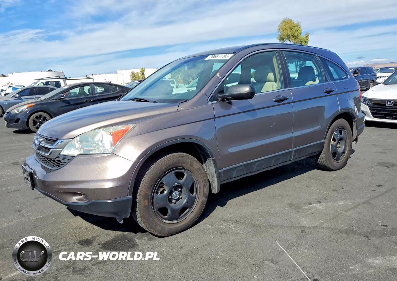 2010 Honda Cr-V Lx VIN:5J6RE3H36AL046323 - 1