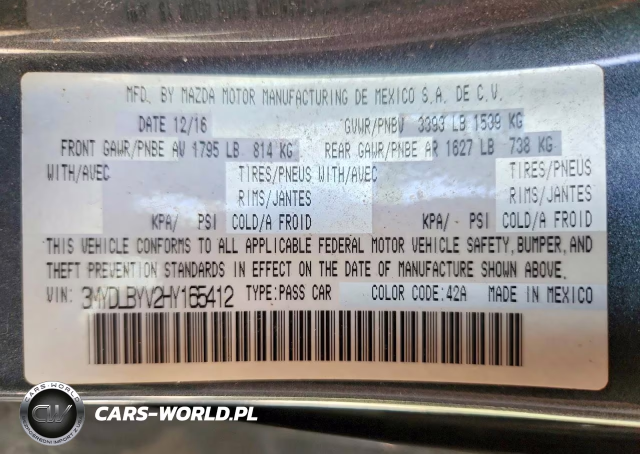 2017 Toyota Yaris Ia Base VIN:3MYDLBYV2HY165412 - 12