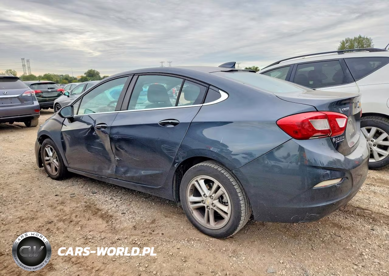 2017 Chevrolet Cruze Lt VIN:1G1BE5SM0H7162164 - 2