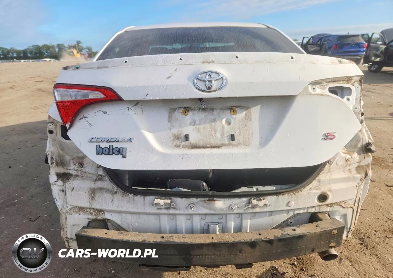2015 Toyota Corolla S Plus VIN:2T1BURHE2FC370950 - 6
