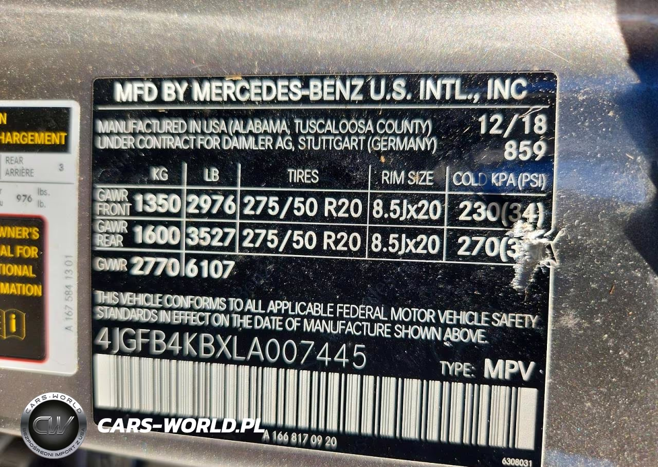 2020 Mercedes-Benz Gle 350 4Matic VIN:4JGFB4KBXLA007445 - 14