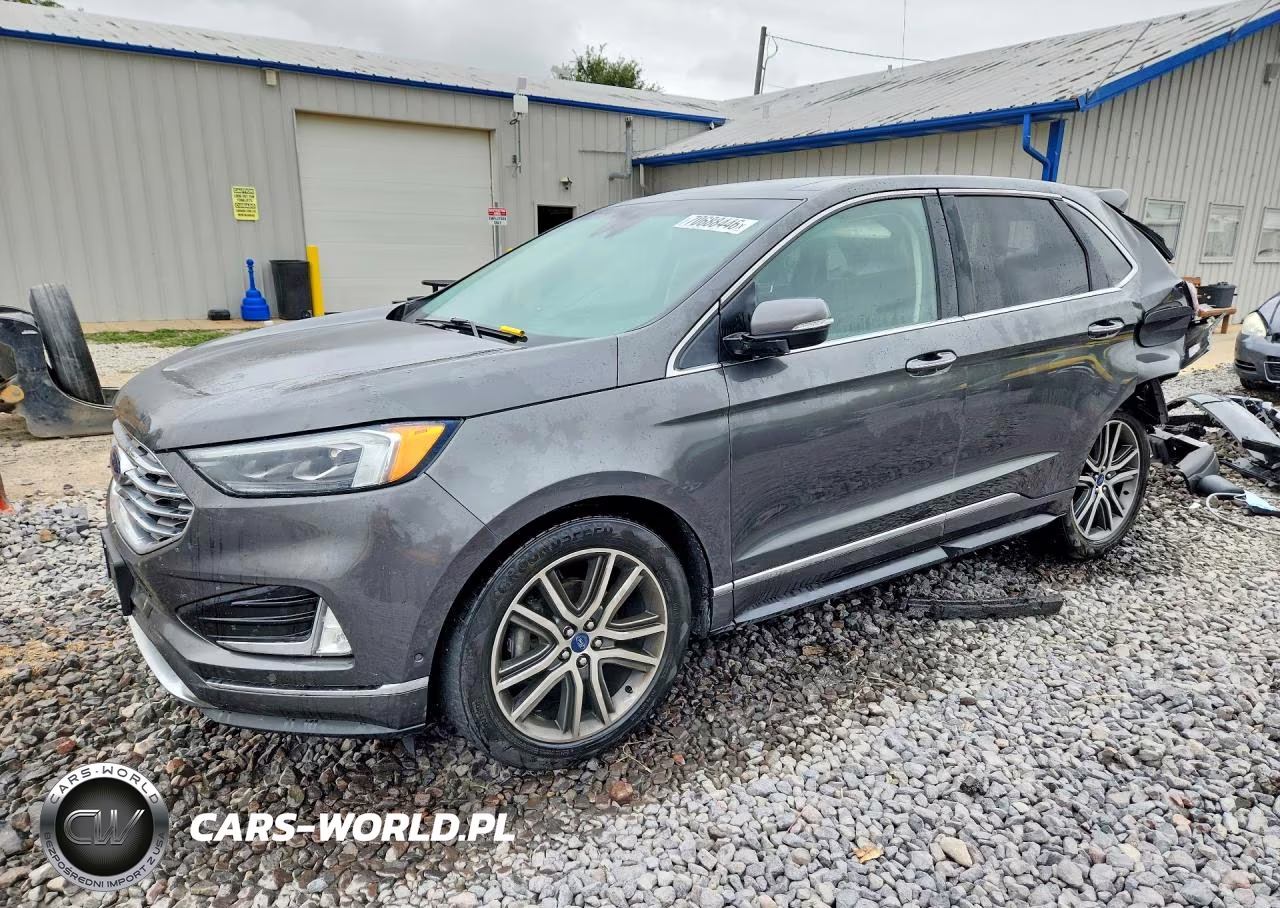 2019 Ford Edge Titanium VIN:2FMPK3K96KBB09873 - 1
