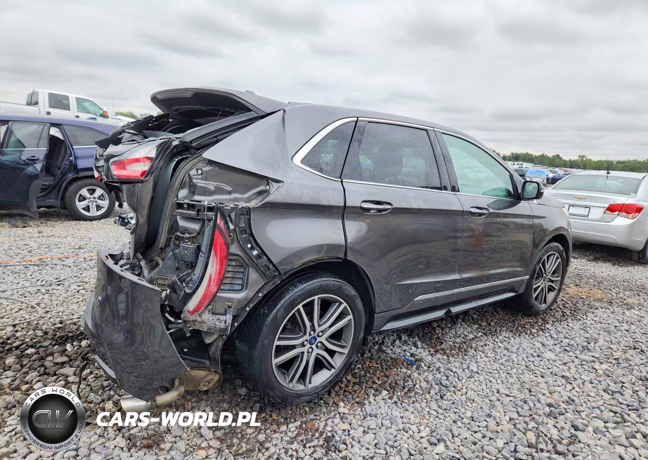 2019 Ford Edge Titanium VIN:2FMPK3K96KBB09873 - 3