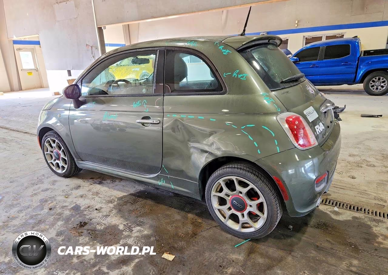 2015 Fiat 500 Sport VIN:3C3CFFBR1FT509248 - 2