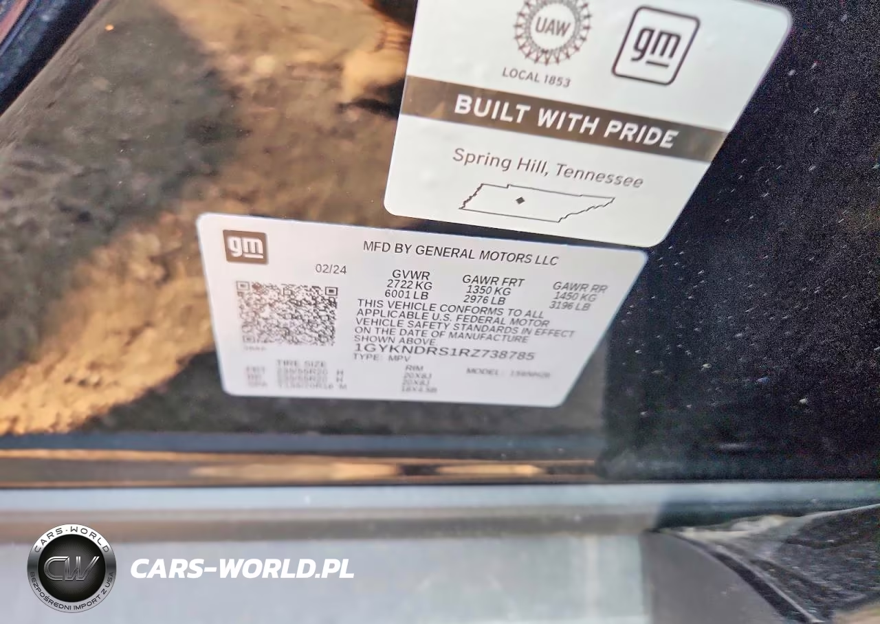 2024 Cadillac Xt5 Premium Luxury VIN:1GYKNDRS1RZ738785 - 12