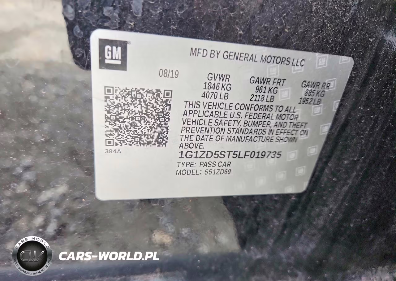2020 Chevrolet Malibu Lt VIN:1G1ZD5ST5LF019735 - 12