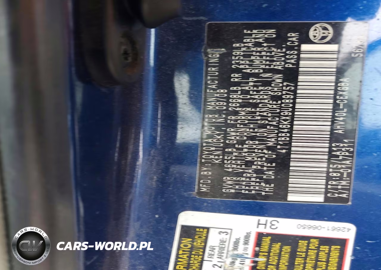 2009 Toyota Camry Hybrid VIN:4T1BB46KX9U089757 - 12