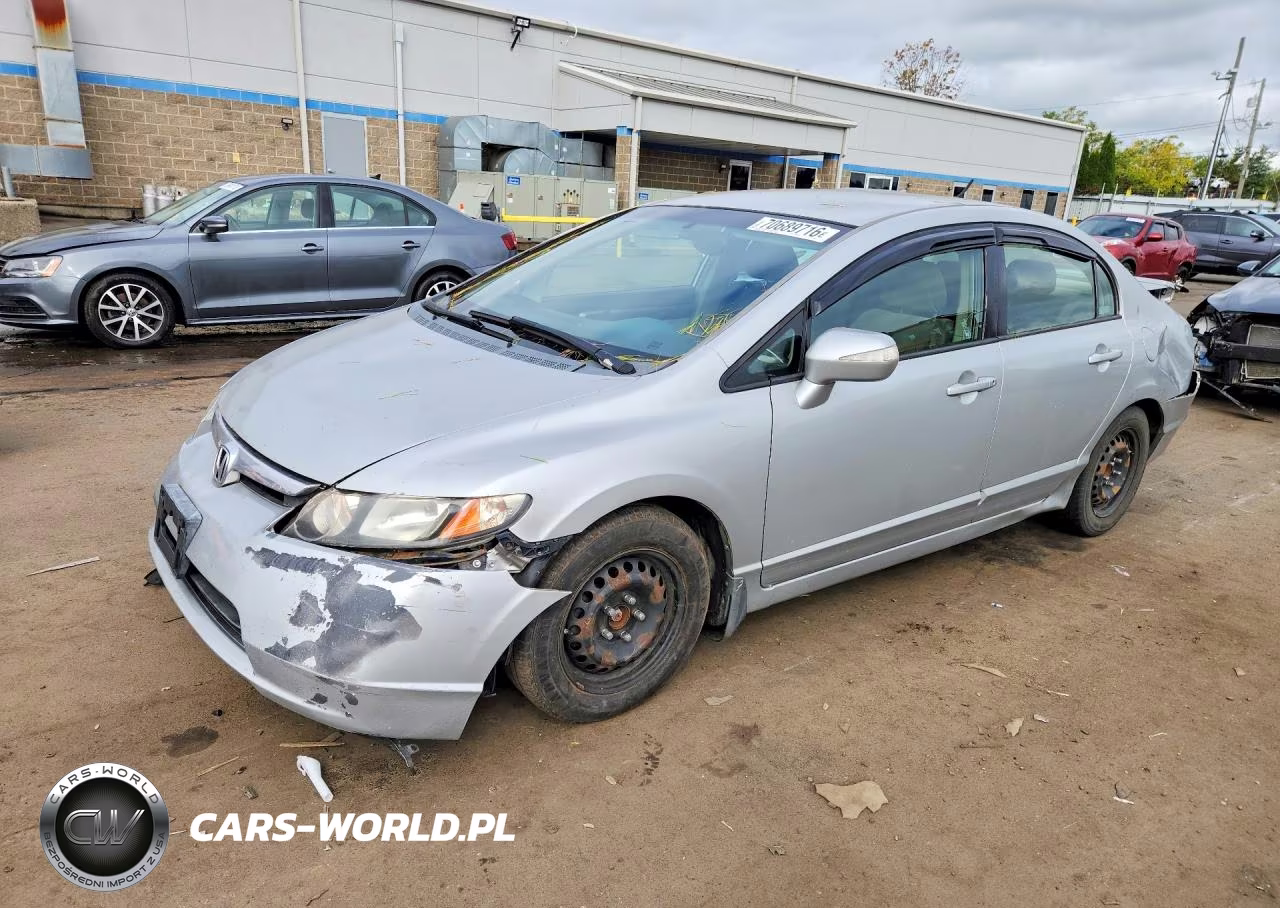 2006 Honda Civic Hybrid VIN:JHMFA36206S009780 - 1