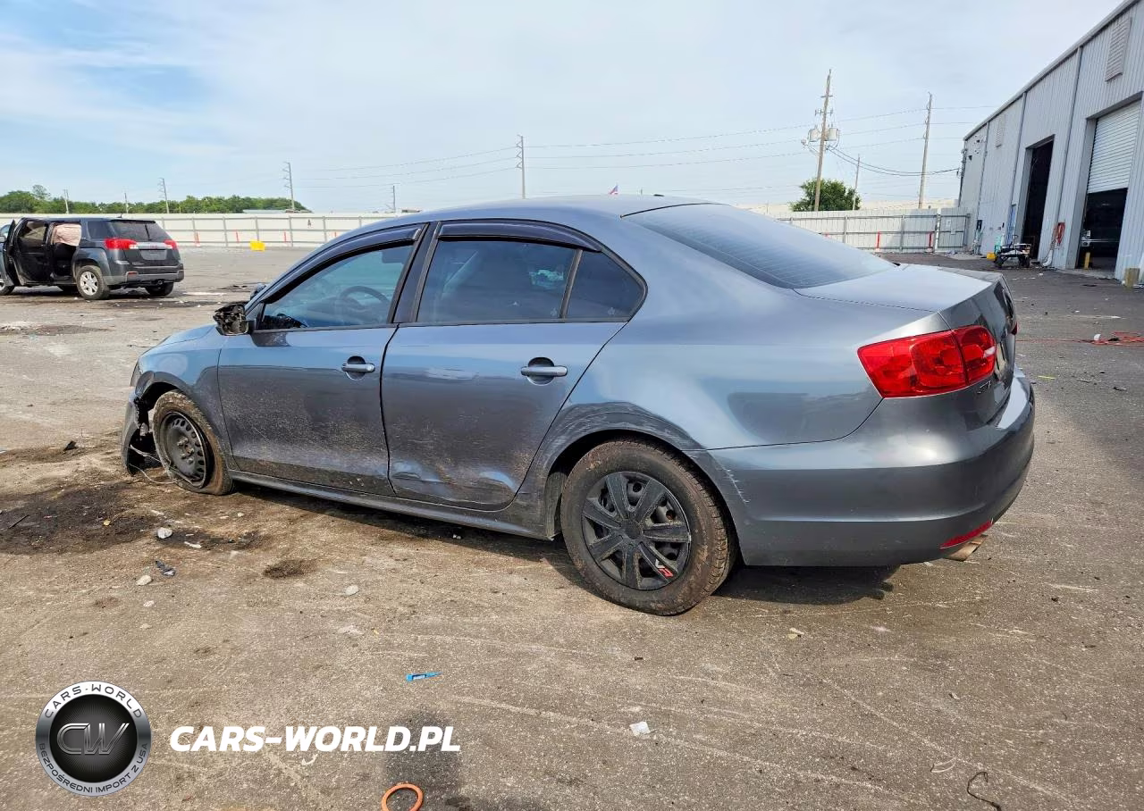 2012 Volkswagen Jetta Base VIN:3VW2K7AJ2CM312886 - 2