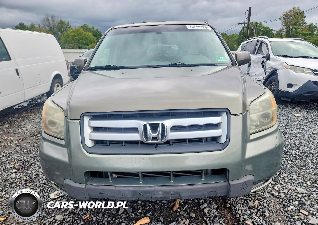2007 Honda Pilot Exl VIN:2HKYF18537H502649 - 5