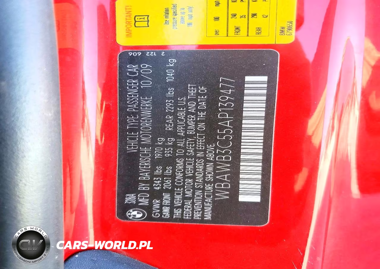 2010 BMW 328 I VIN:WBAWB3C55AP139477 - 12