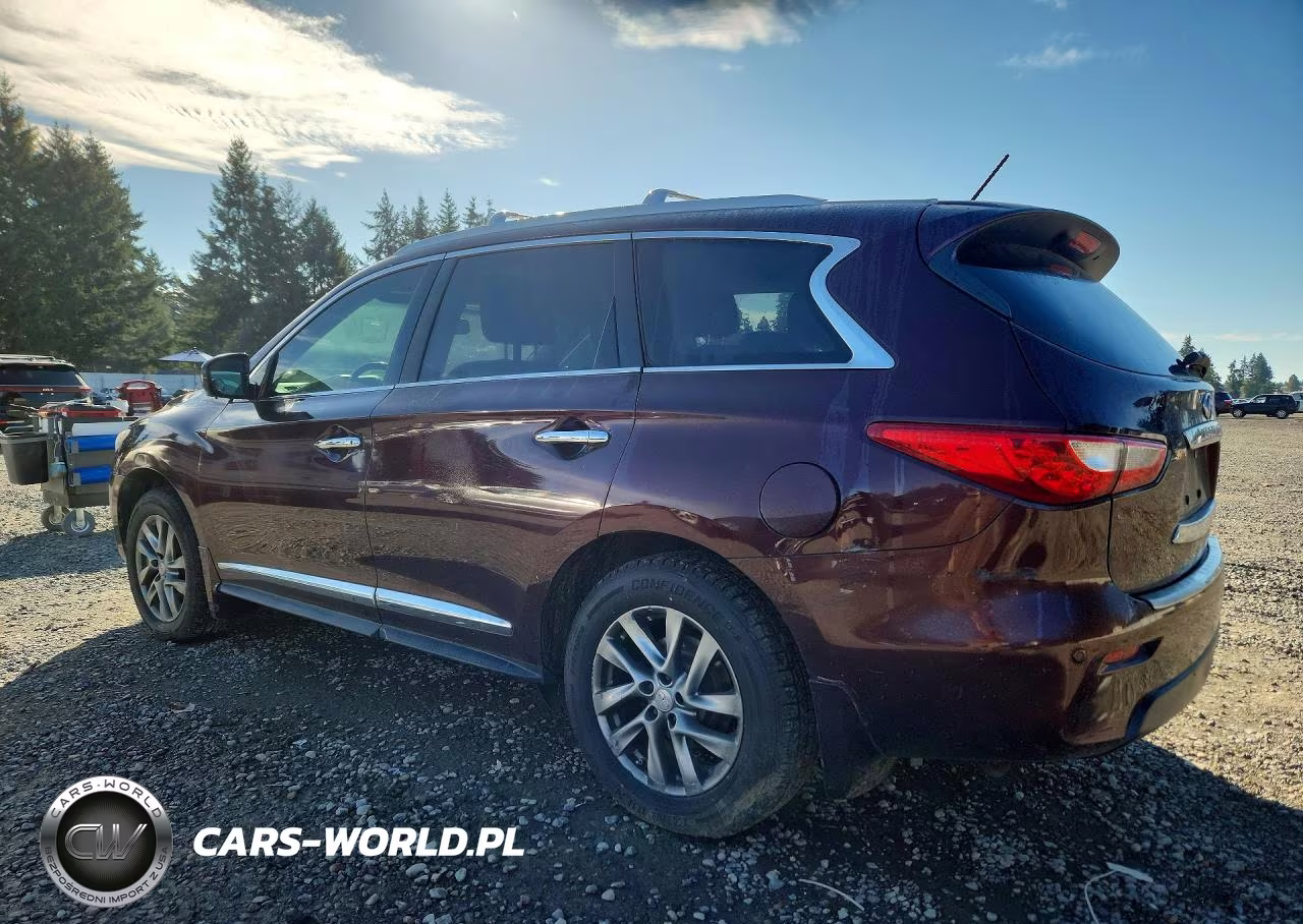 2014 Infiniti Qx60 Base VIN:5N1AL0MM4EC503895 - 2