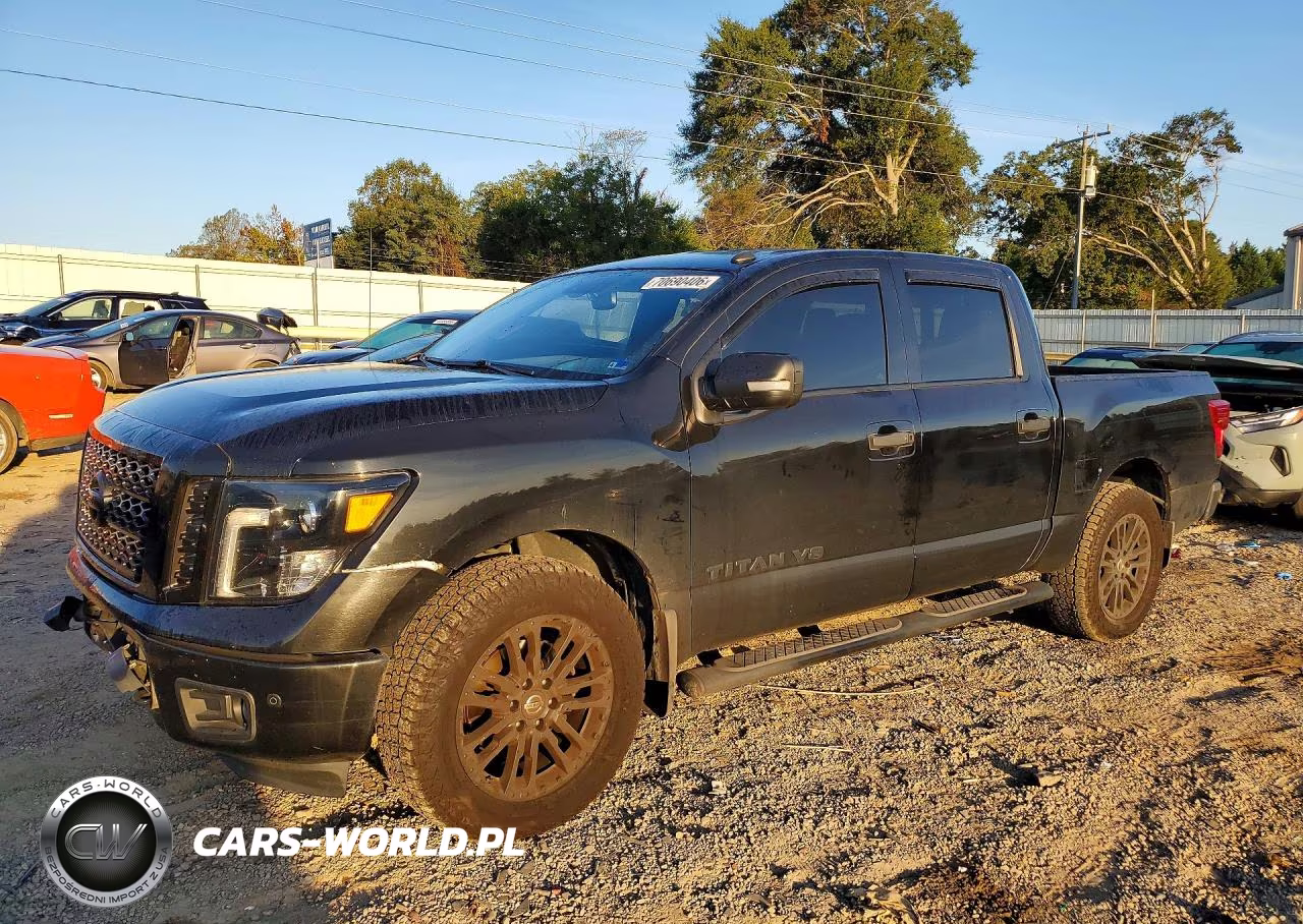 2019 Nissan Titan Sv VIN:1N6AA1E50KN522755 - 1