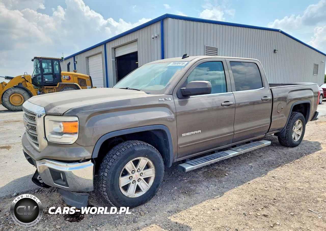 2014 GMC Sierra K1500 Sle VIN:3GTU2UEC5EG136133 - 1