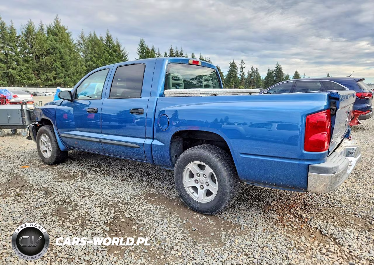 2005 Dodge Dakota Quad Slt VIN:1D7HE48N25S209687 - 2