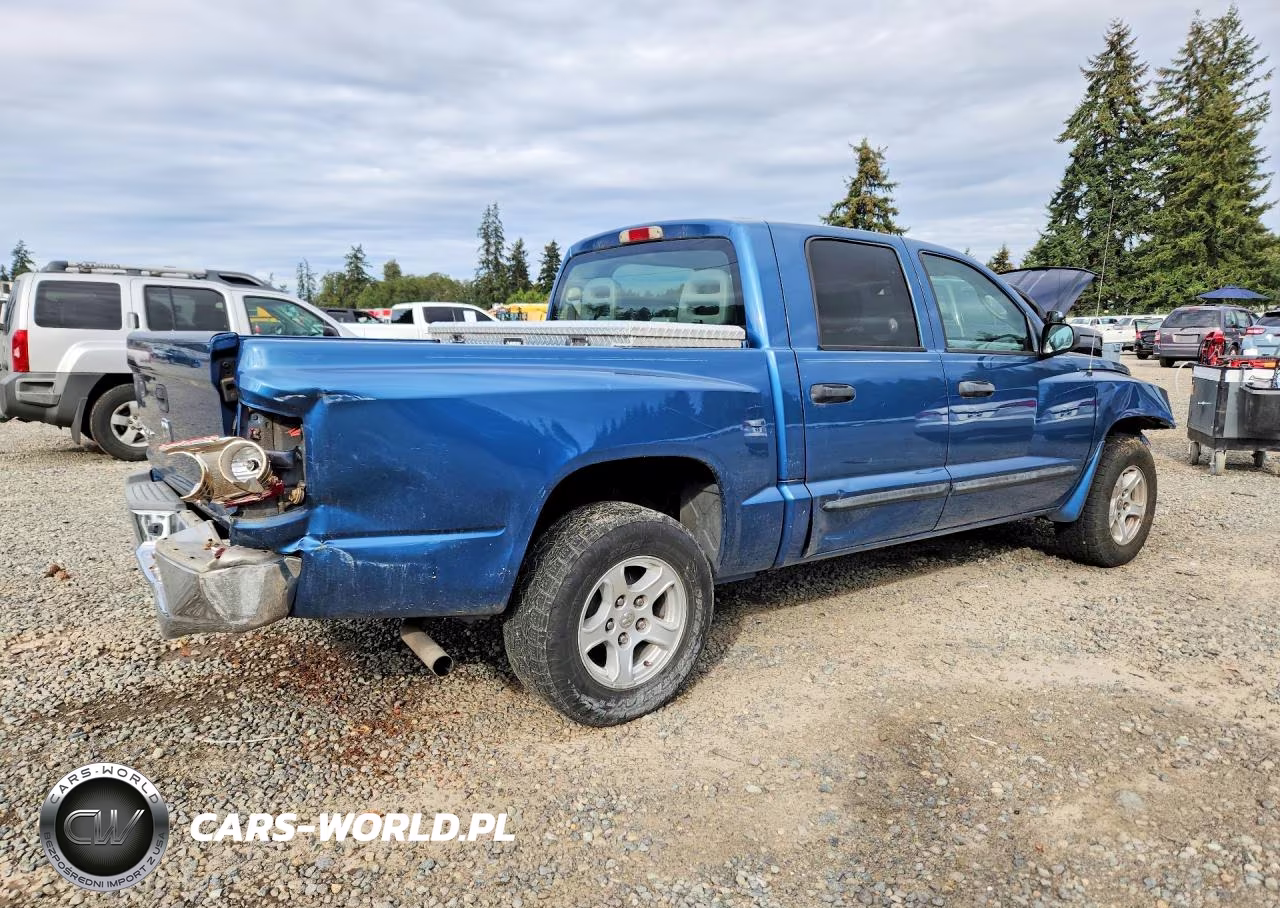 2005 Dodge Dakota Quad Slt VIN:1D7HE48N25S209687 - 3
