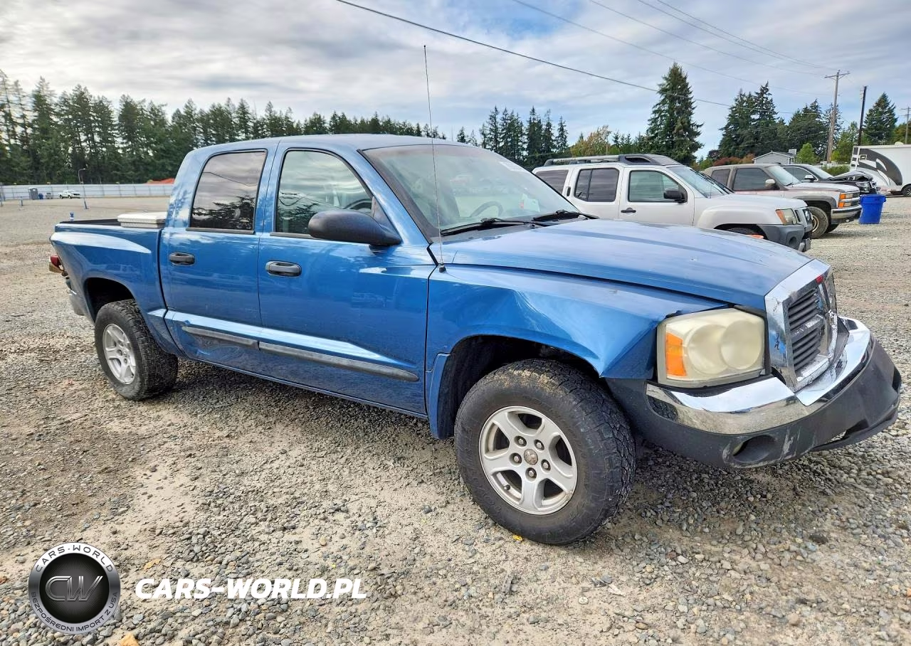 2005 Dodge Dakota Quad Slt VIN:1D7HE48N25S209687 - 4