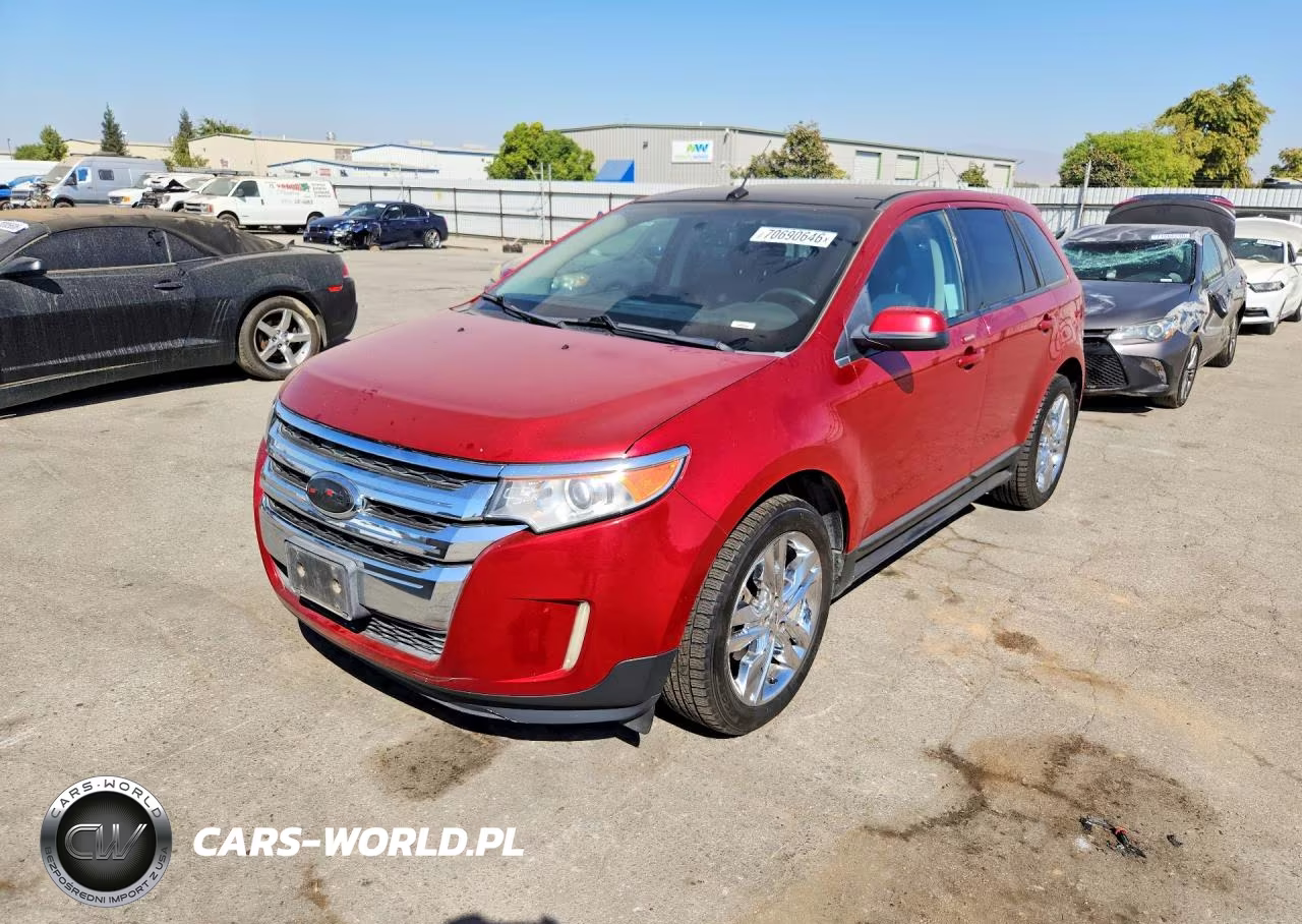 2012 Ford Edge Sel VIN:2FMDK3J97CBA92815 - 1