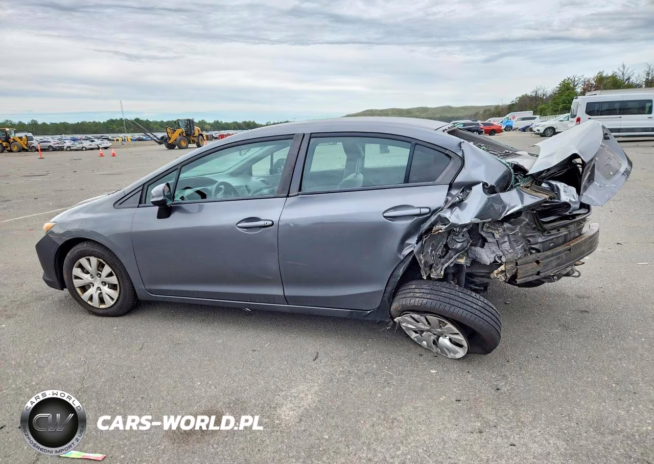 2012 Honda Civic Lx VIN:19XFB2F50CE311295 - 2
