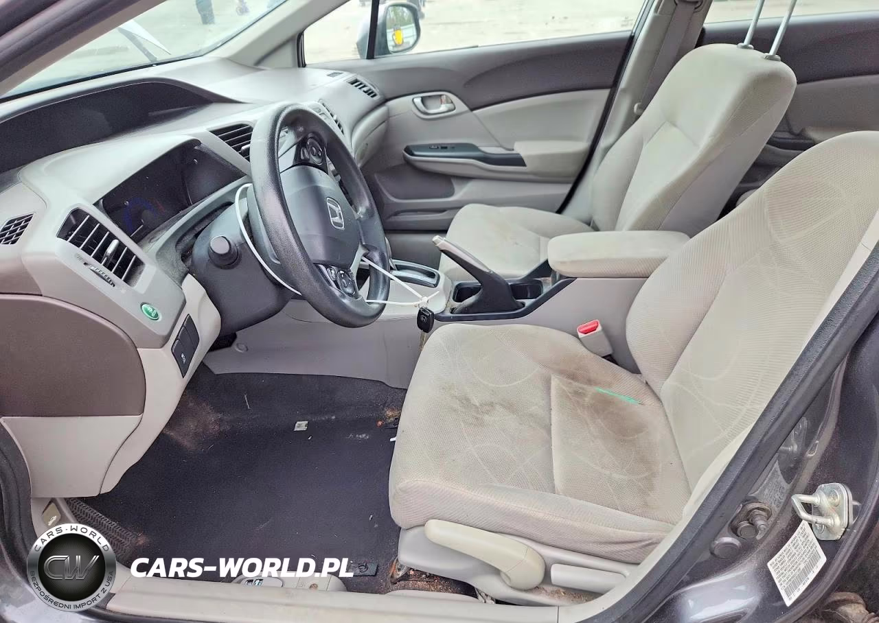 2012 Honda Civic Lx VIN:19XFB2F50CE311295 - 7