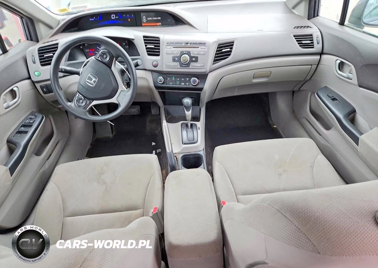 2012 Honda Civic Lx VIN:19XFB2F50CE311295 - 8