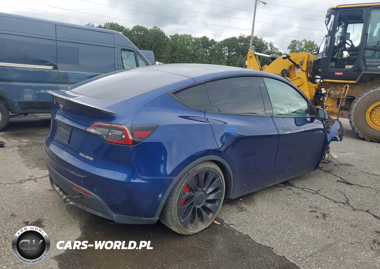 2022 Tesla Model Y VIN:7SAYGDEF7NF514054 - 3