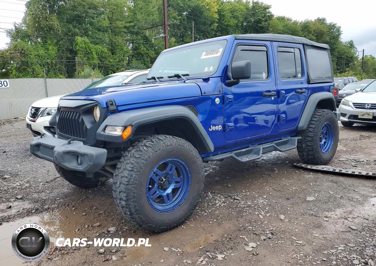 2019 Jeep Wrangler Unlimited Sport VIN:1C4HJXDG1KW690812 - 1