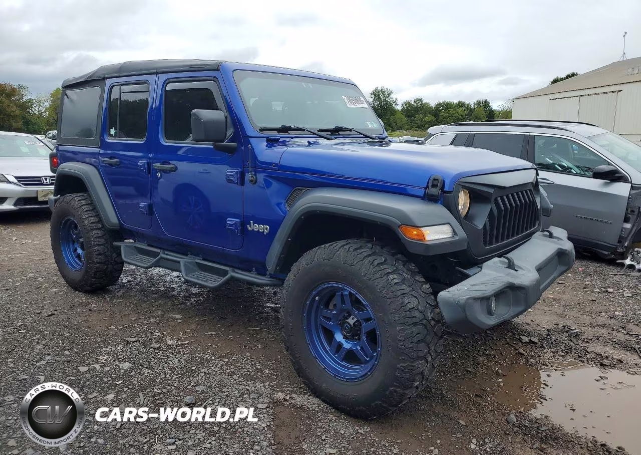 2019 Jeep Wrangler Unlimited Sport VIN:1C4HJXDG1KW690812 - 4