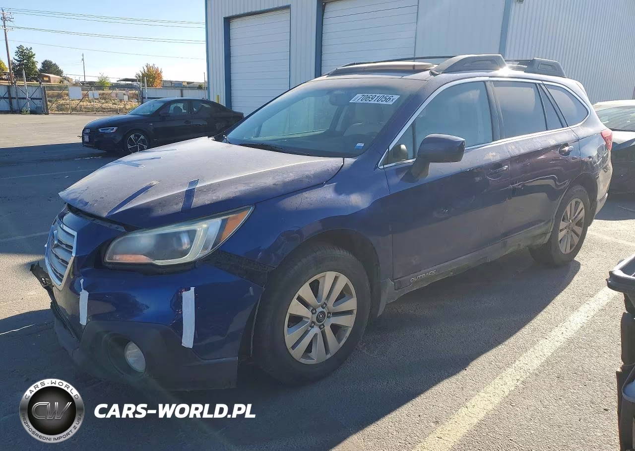 2016 Subaru Outback 2.5I Premium VIN:4S4BSADC0G3231739 - 1