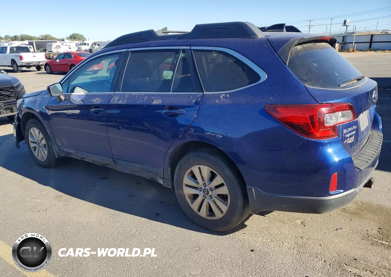 2016 Subaru Outback 2.5I Premium VIN:4S4BSADC0G3231739 - 2