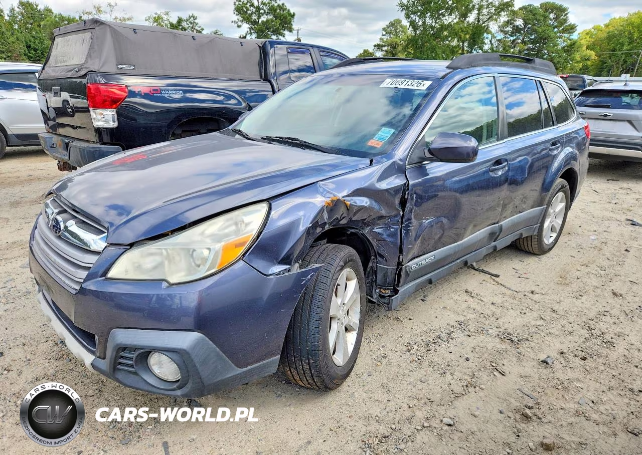 2014 Subaru Outback 2.5I Limited VIN:4S4BRCKCXE3244957 - 1