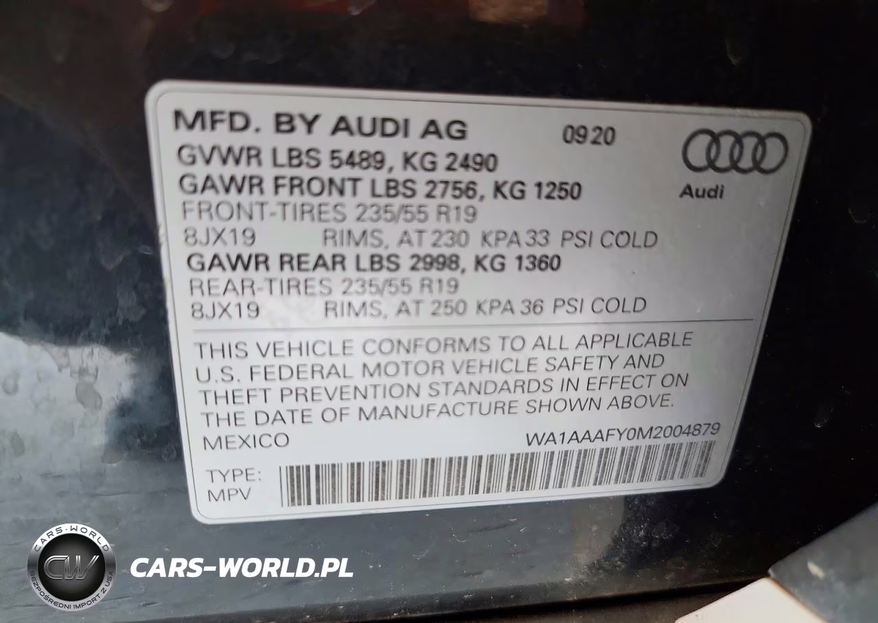 2021 Audi Q5 Premium VIN:WA1AAAFY0M2004879 - 13
