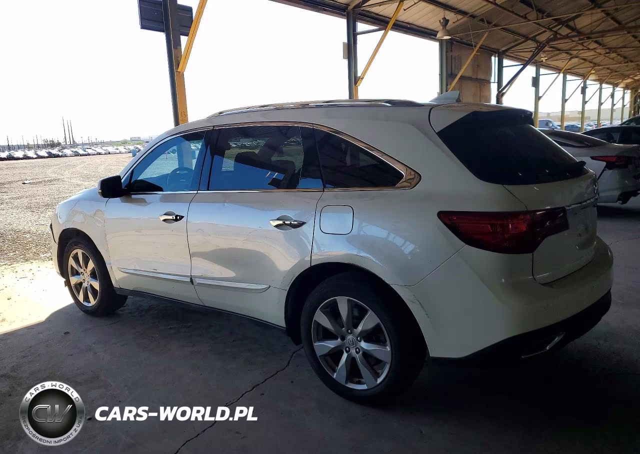2015 Acura Mdx Advance VIN:5FRYD3H83FB002238 - 2