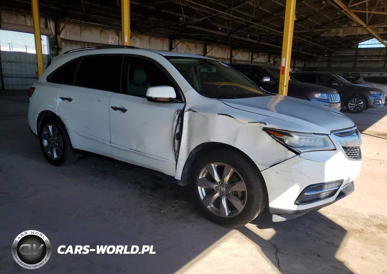 2015 Acura Mdx Advance VIN:5FRYD3H83FB002238 - 4