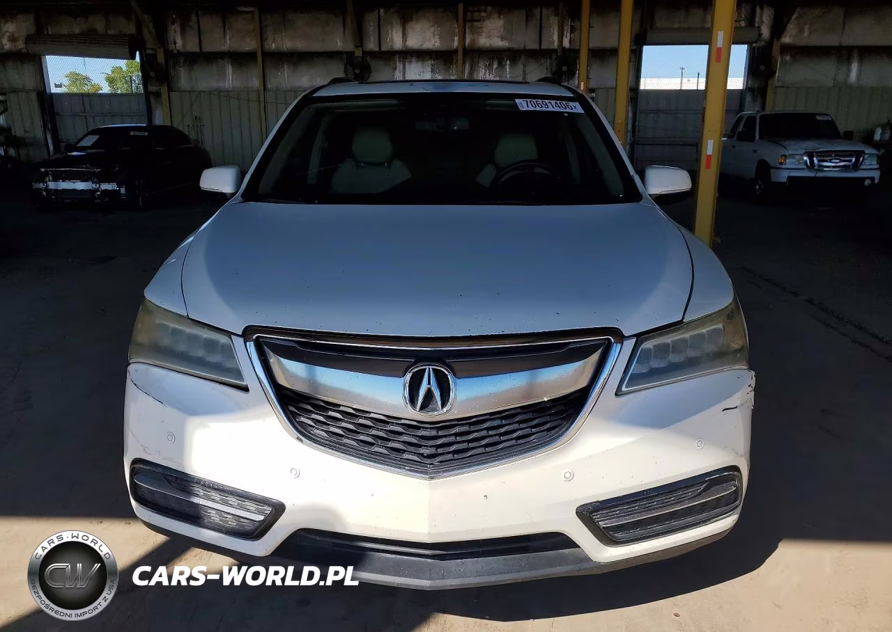 2015 Acura Mdx Advance VIN:5FRYD3H83FB002238 - 5