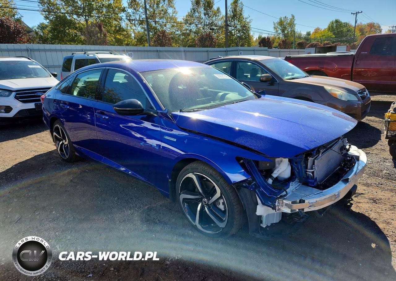 2022 Honda Accord Hybrid Sport VIN:1HGCV3F25NA004413 - 4