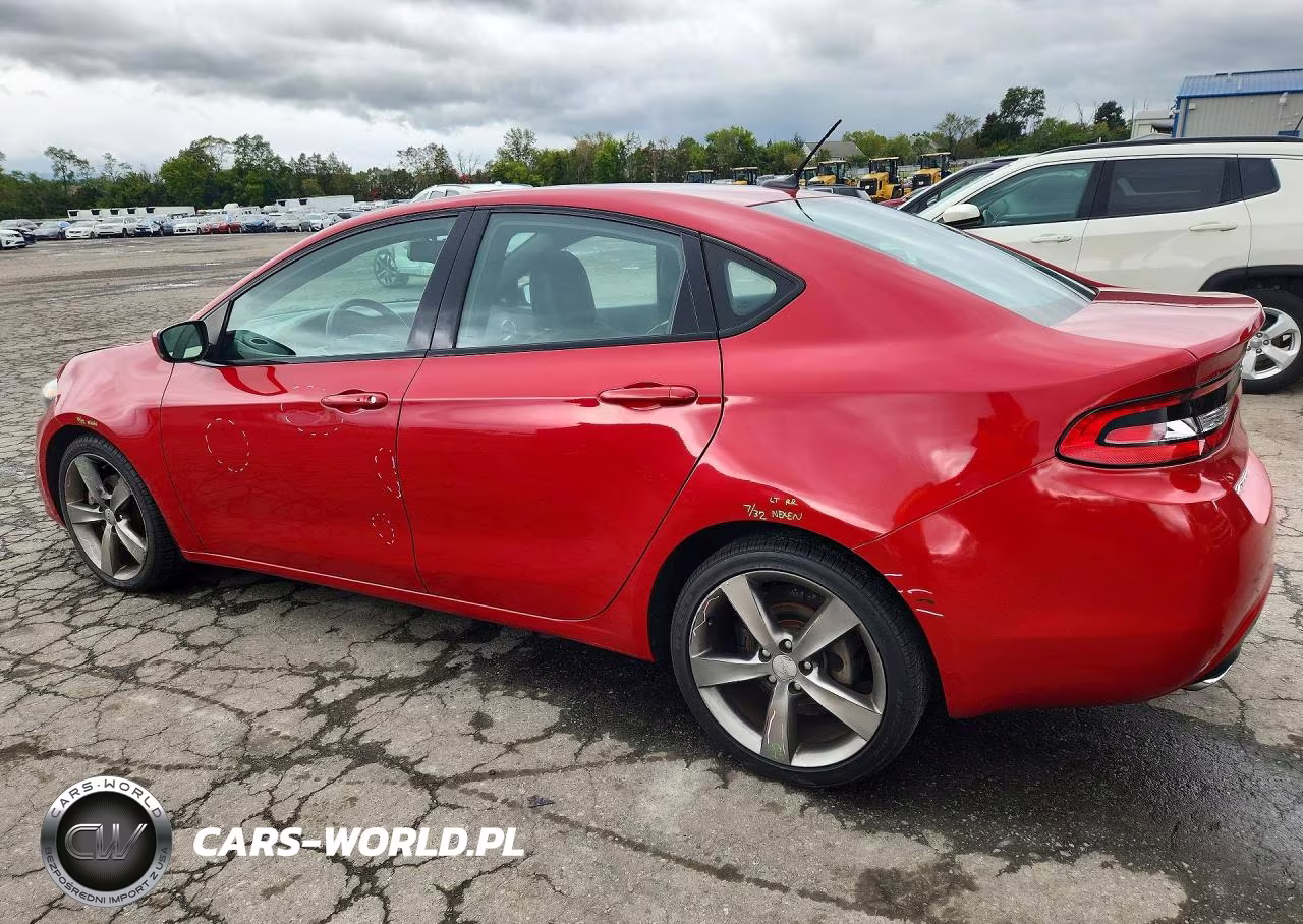 2015 Dodge Dart Gt VIN:1C3CDFEB0FD392630 - 2