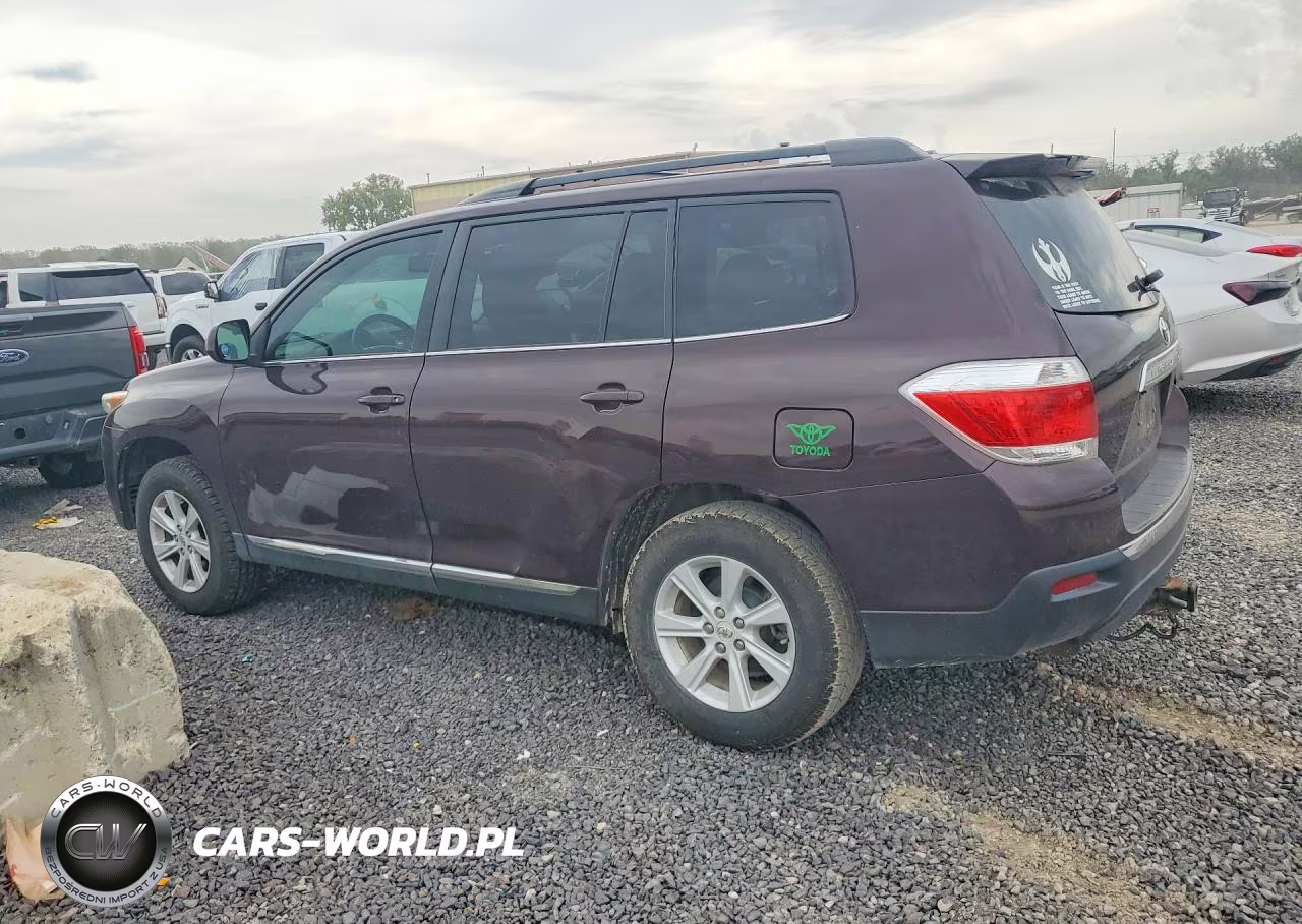 2012 Toyota Highlander Se VIN:5TDZK3EH1CS084977 - 2