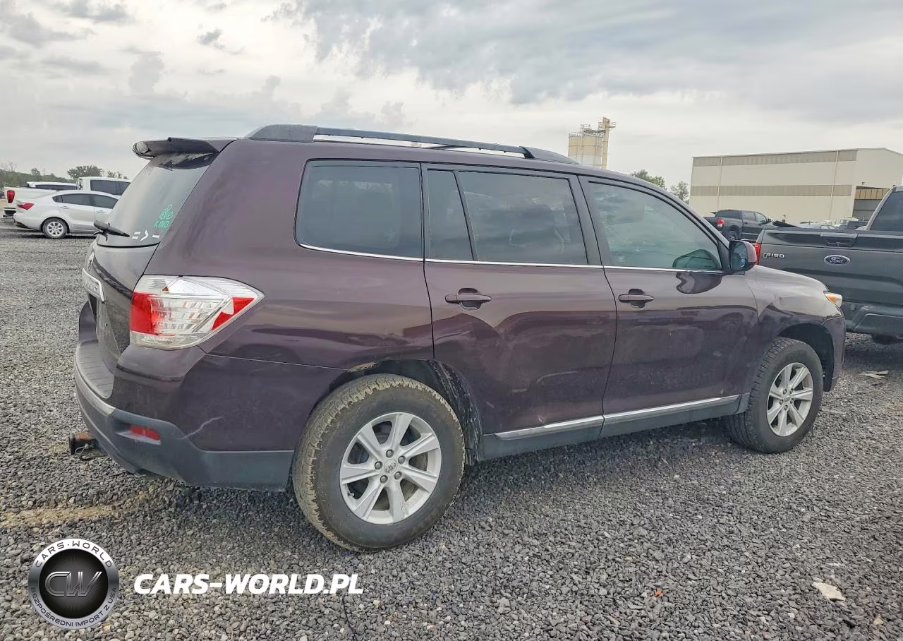 2012 Toyota Highlander Se VIN:5TDZK3EH1CS084977 - 3