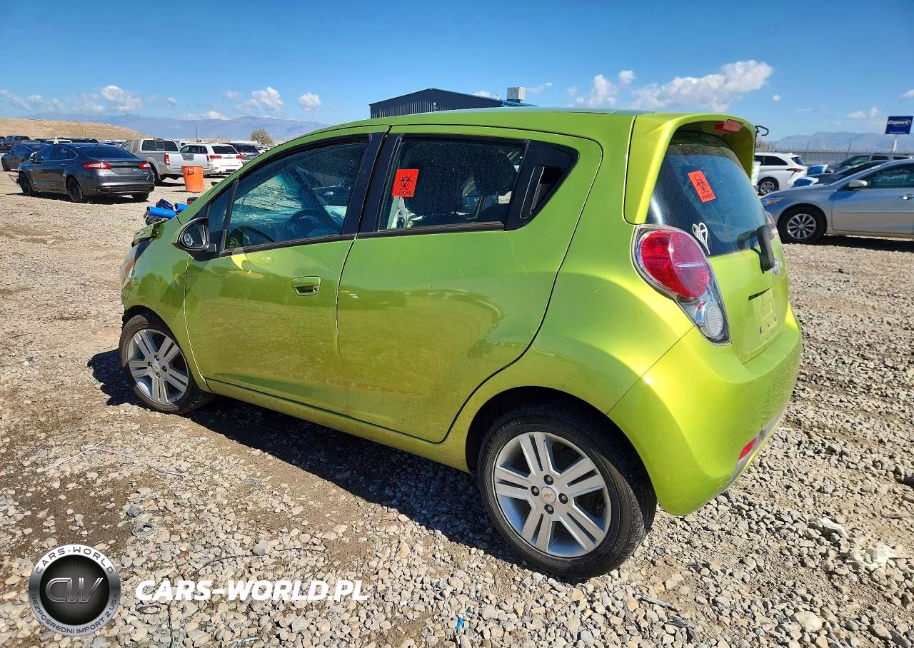 2013 Chevrolet Spark 1Lt VIN:KL8CD6S94DC510381 - 2