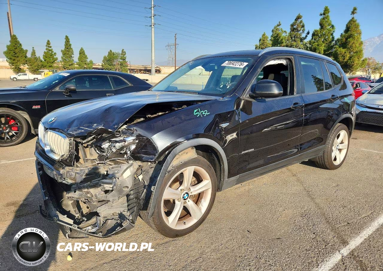 2017 BMW X3 xDrive35I VIN:5UXWX7C39H0U43293 - 1