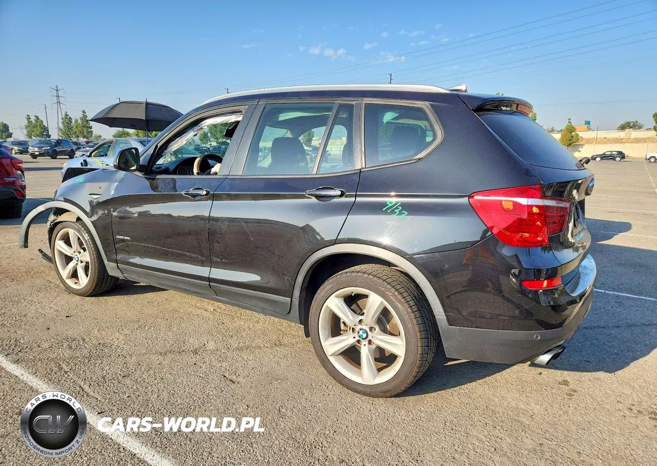 2017 BMW X3 xDrive35I VIN:5UXWX7C39H0U43293 - 2