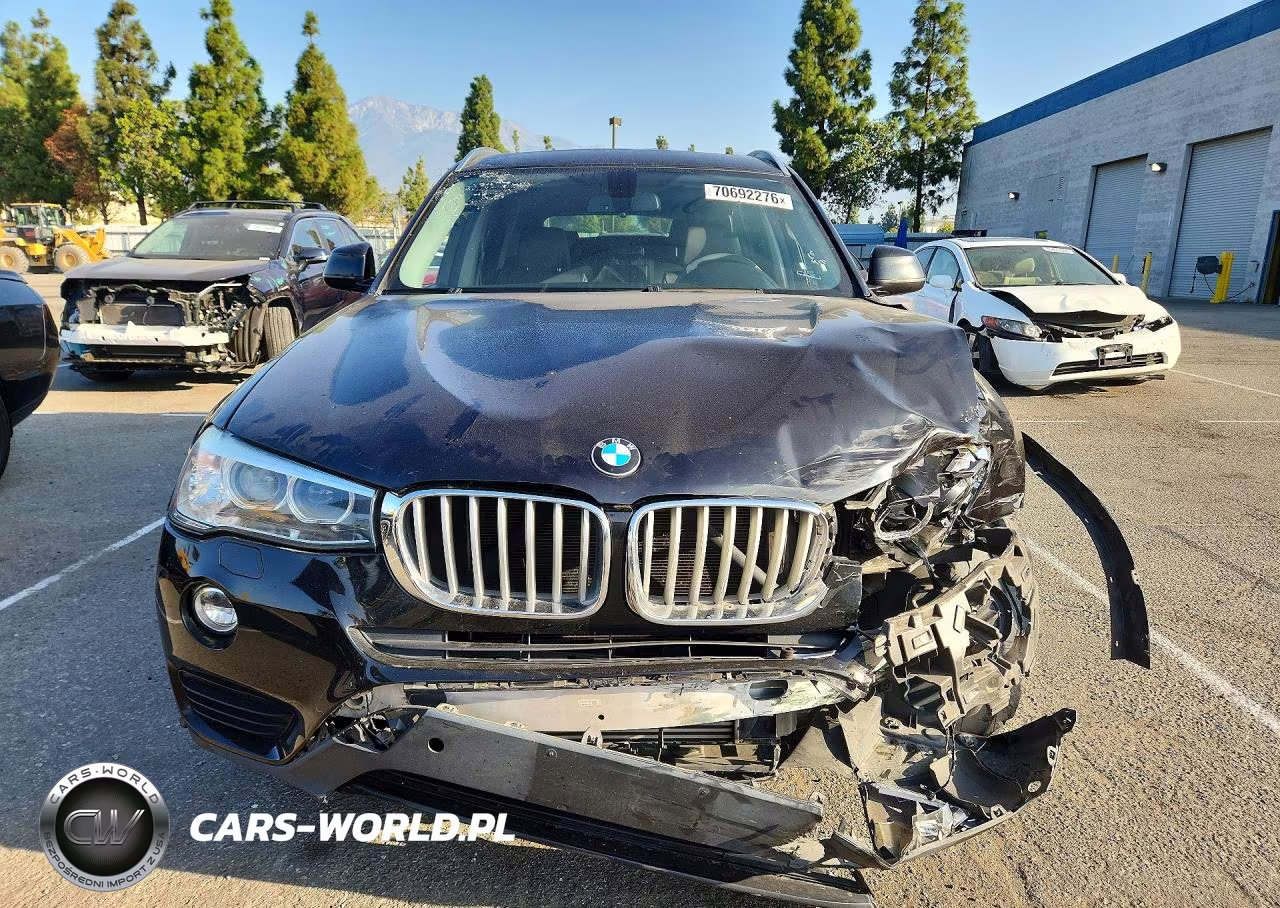 2017 BMW X3 xDrive35I VIN:5UXWX7C39H0U43293 - 5