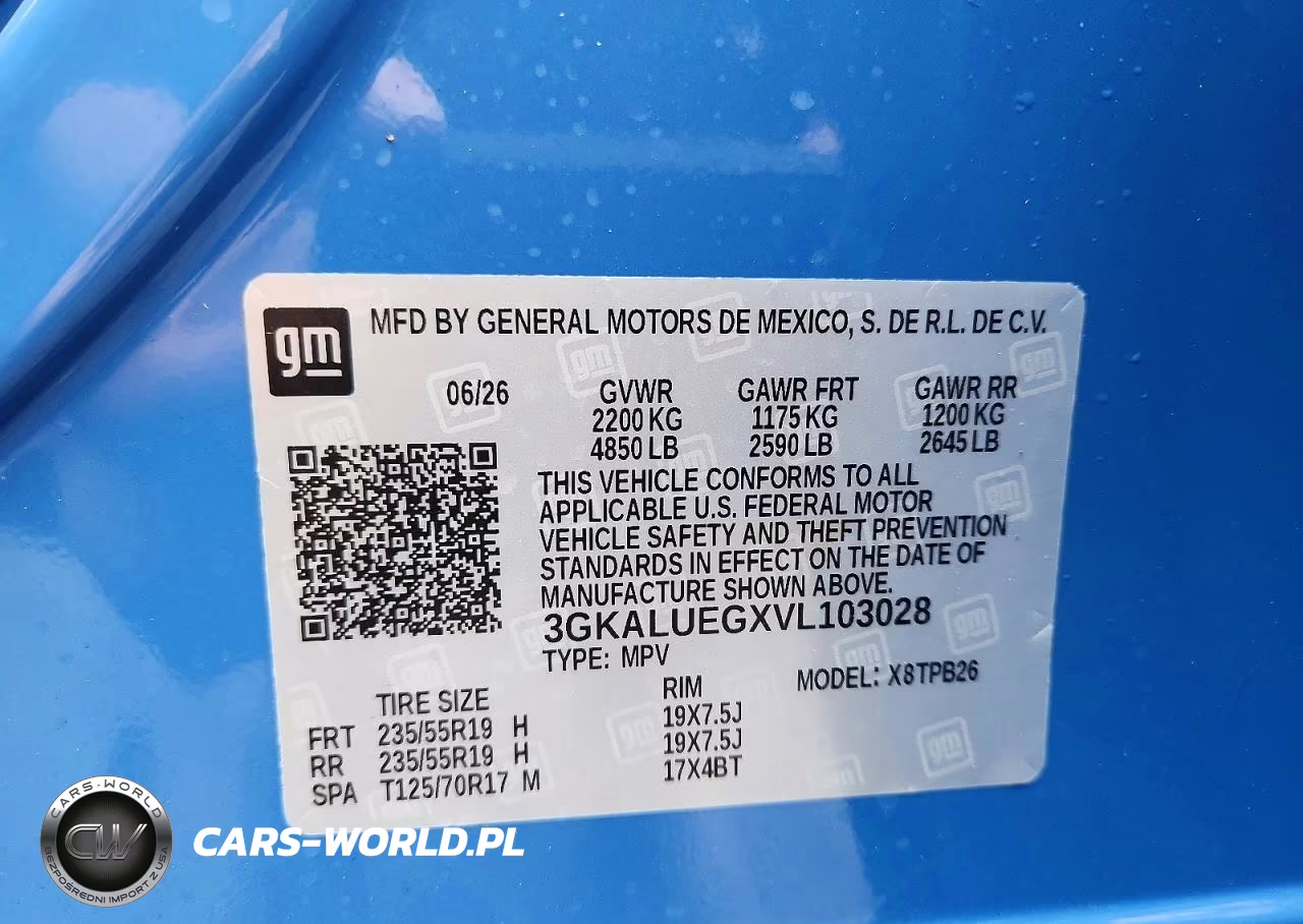 2027 GMC Terrain Elevation VIN:3GKALUEGXVL103028 - 13