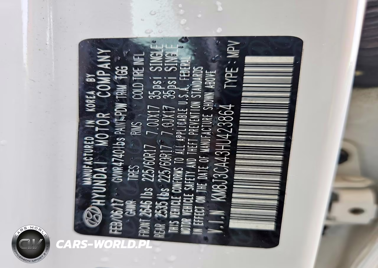 2017 Hyundai Tucson Se VIN:KM8J3CA43HU423864 - 14