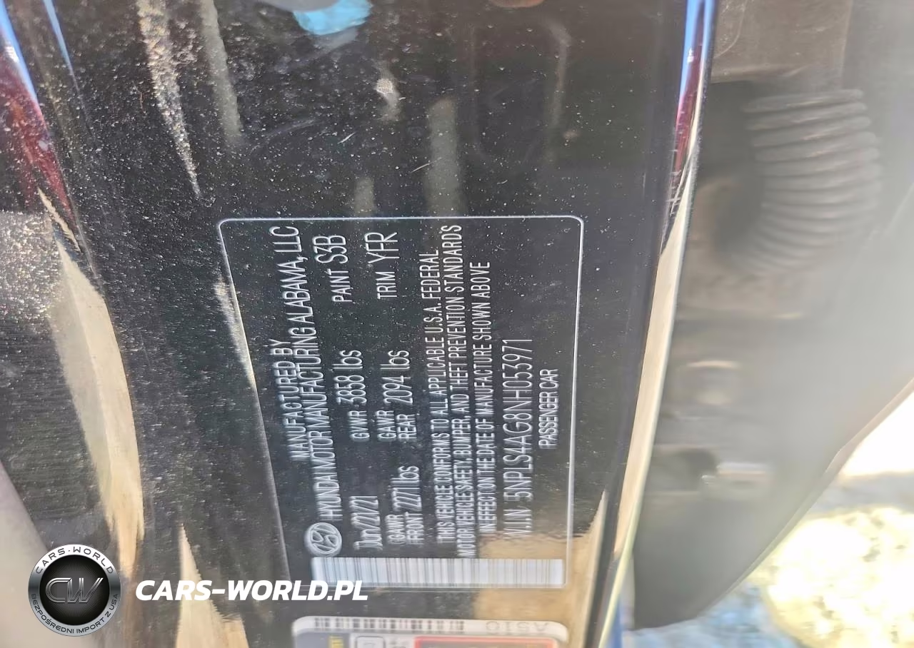 2022 Hyundai Elantra Sel VIN:5NPLS4AG8NH053971 - 12