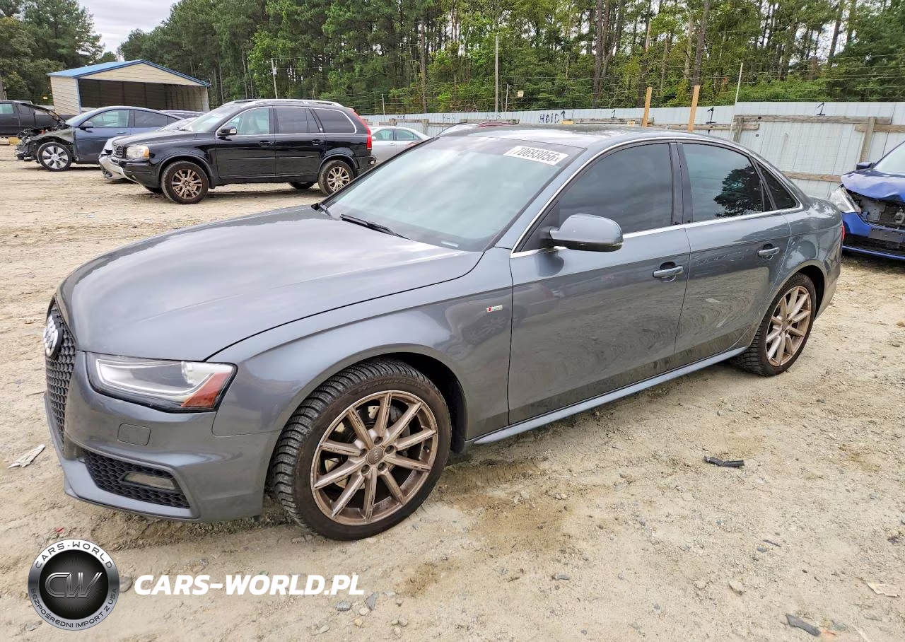 2014 Audi A4 Premium Plus VIN:WAUFFAFL4EN033333 - 1