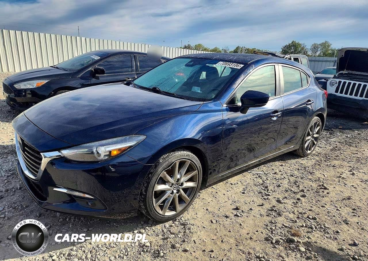 2018 Mazda 3 Grand Touring VIN:3MZBN1M30JM158919 - 1